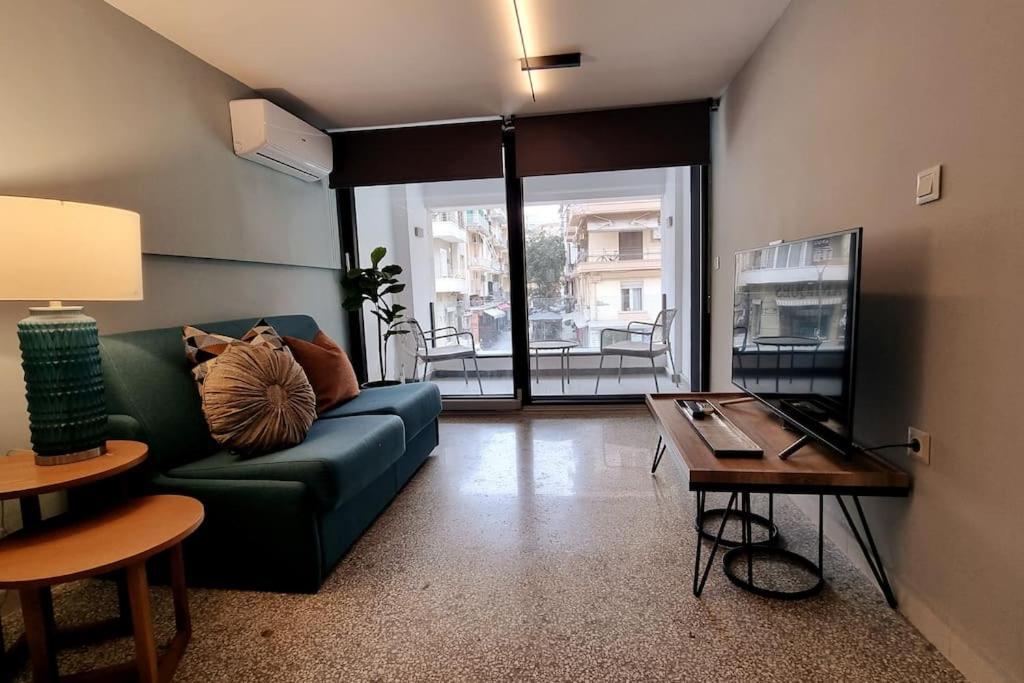 Μπροστά Στη Πλατεία Ναυαρίνου/Τσιμισκη Διαμέρισμα Selanik Dış mekan fotoğraf